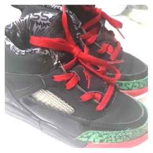 Jordan Spizike Red Toddler Sz. 10 Exc. Condition